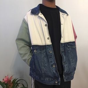 Urban Outfitters BDG Multicolored Denim Jacket